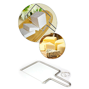 Paslanmaz Peynir Dilimleyici Peynir Kesme Dilimleme 2 Adet Yedek Telli