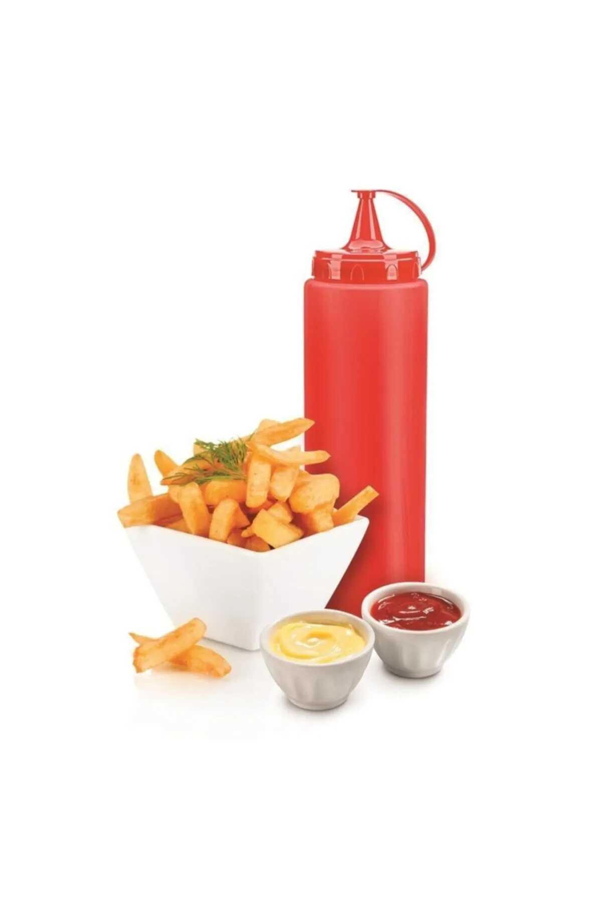 1 Adet Fişek Sosluk 400 Ml. SOSLUK KIRMIZI - Görsel 2