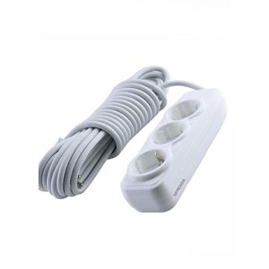 3'lü Ara Kablo Topraklı Grup Priz (10 metre )